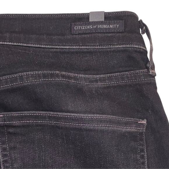 Citizens of Humanity Rocket High Rise‎ Skinny Shadow Side Stripe jeans Size 27 - Picture 6 of 15